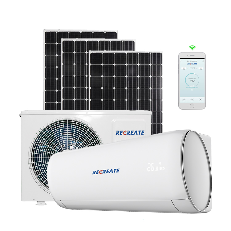 Aire acondicionado solar 18000BTU 1.5T para el hogar