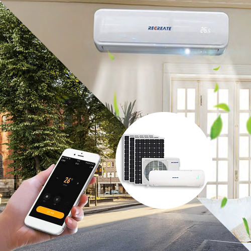 acondicionador de aire con energía solar