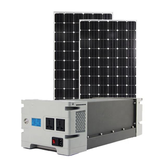 almacenamiento de energía de la red del panel solar